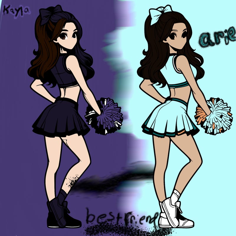 realistic cheerleader