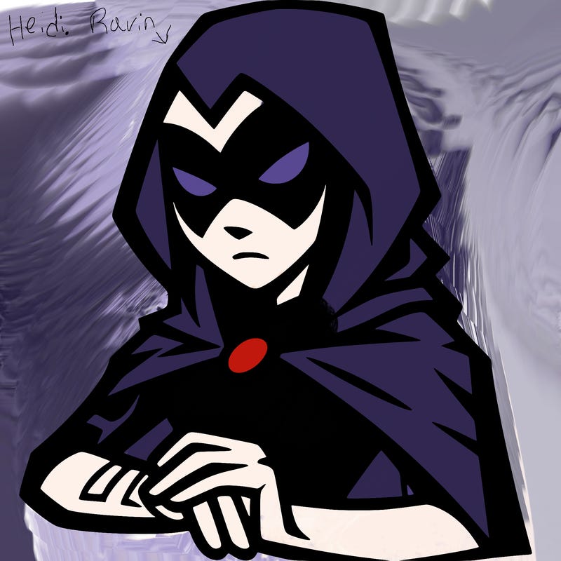 teen titans raven