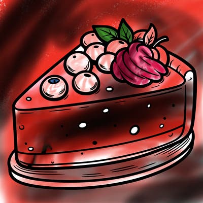 a cheesecake