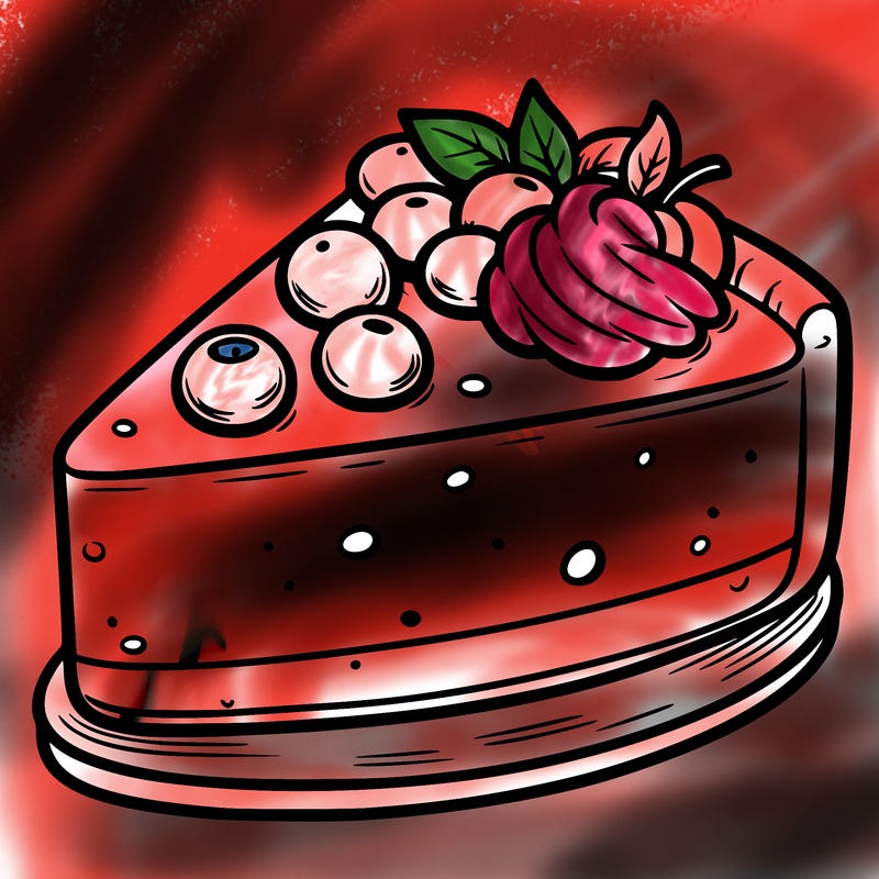 a cheesecake