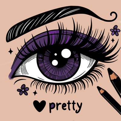 pretty eye