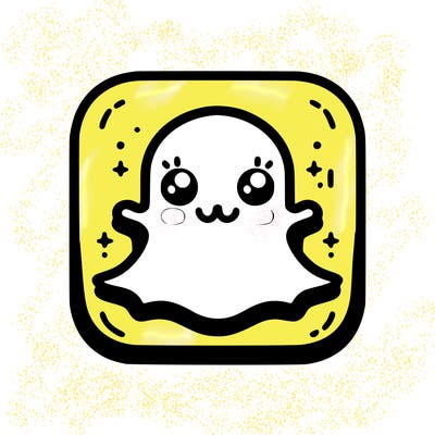 snapchat app logo