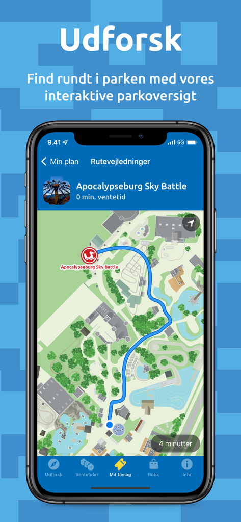 LEGOLAND® Billund Resort - Interactive park map and navigation in the LEGOLAND Billund Resort mobile app.