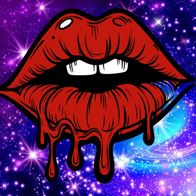 lips that look realistic and drip