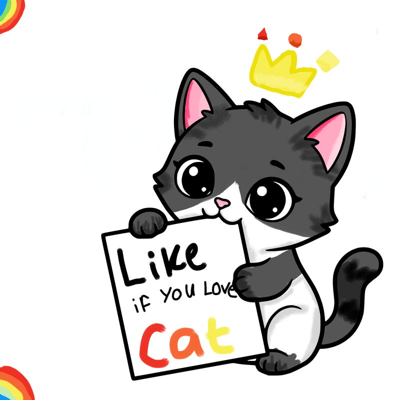 a small cat with a blank sheet of paper in its hand. the cat is sooooooo cute!