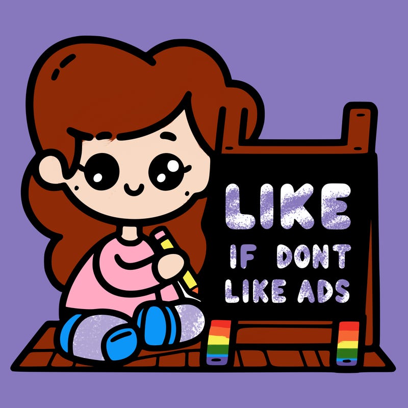like if you don’t like adds