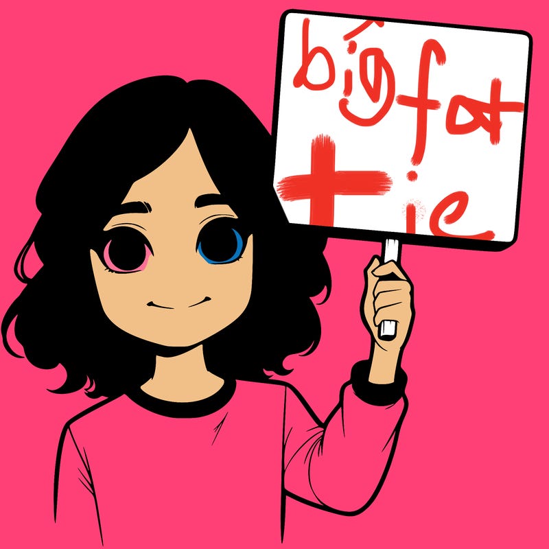 realistic girl holding up a sign