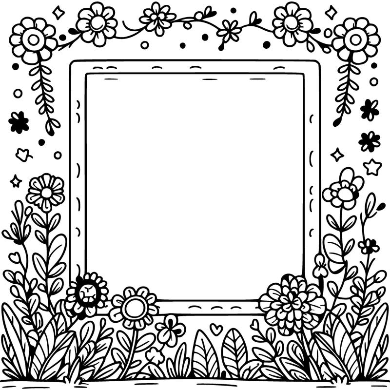 a nice square border