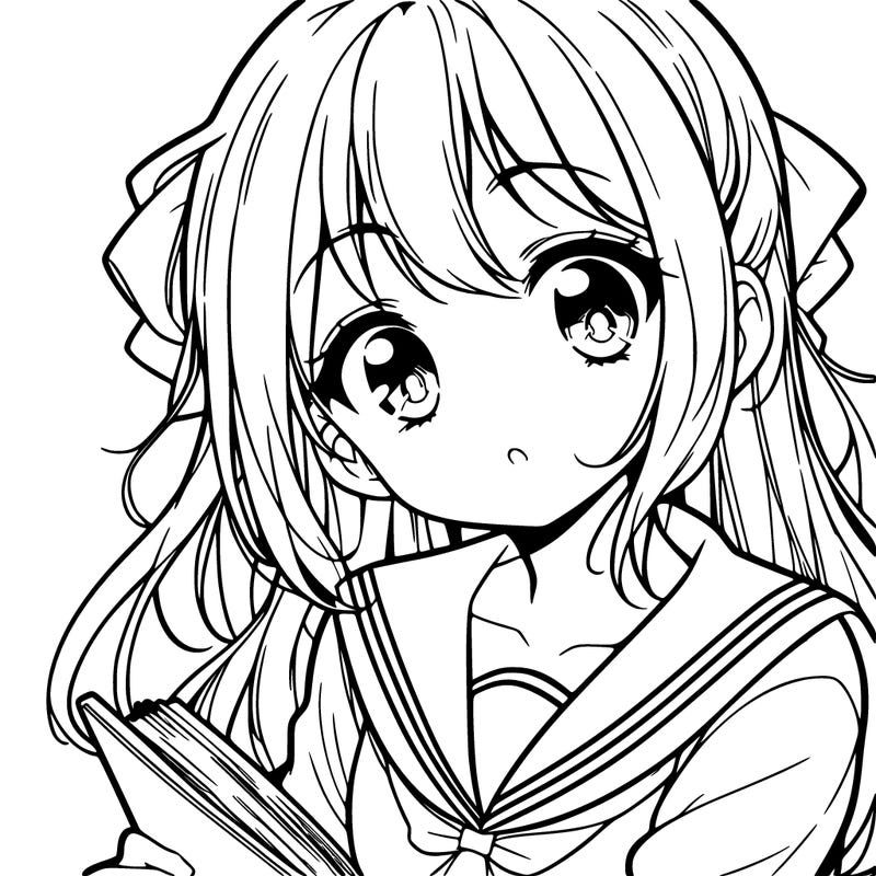 manga girl