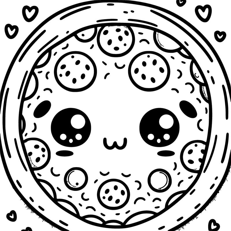 cute pizza