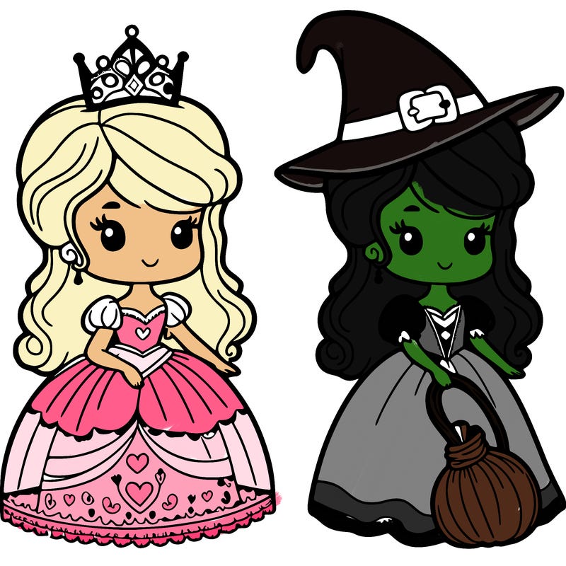 princess as a witch