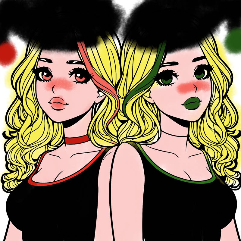 realistic twin sisters