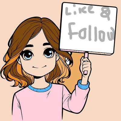 realistic girl holding up a sign