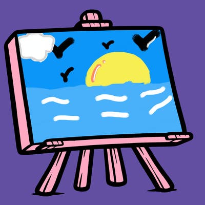 blank canvas