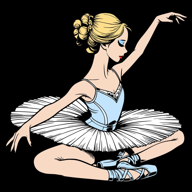 realistic ballarina
