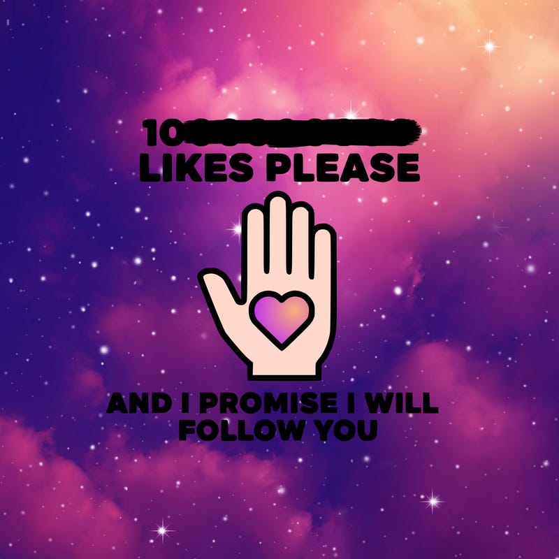 100000000000 likes please and i promise i will follow you