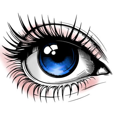 realistic eye