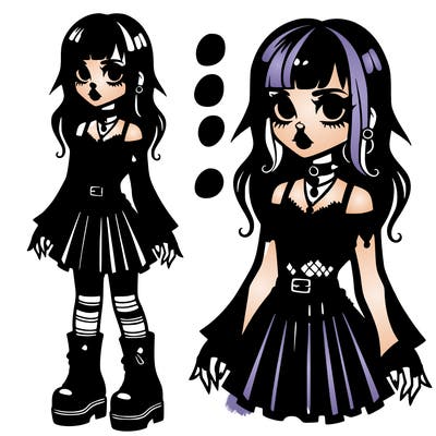 goth girl