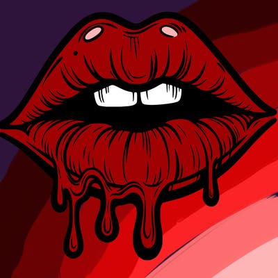 lips that look realistic and drip