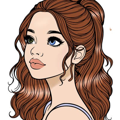 beautiful realistic girl