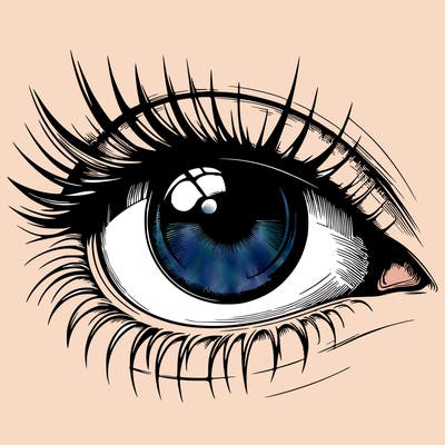 realistic eye