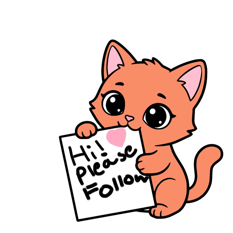 a small cat with a blank sheet of paper in its hand. the cat is sooooooo cute!