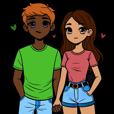 boyfriend and girlfriend