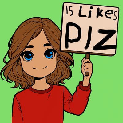 realistic girl holding up a sign