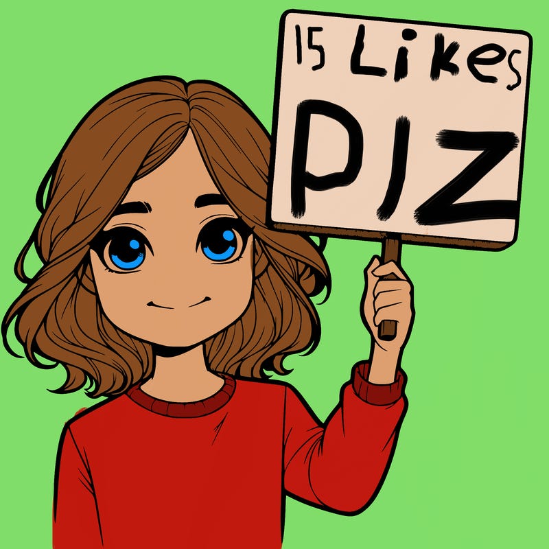 realistic girl holding up a sign