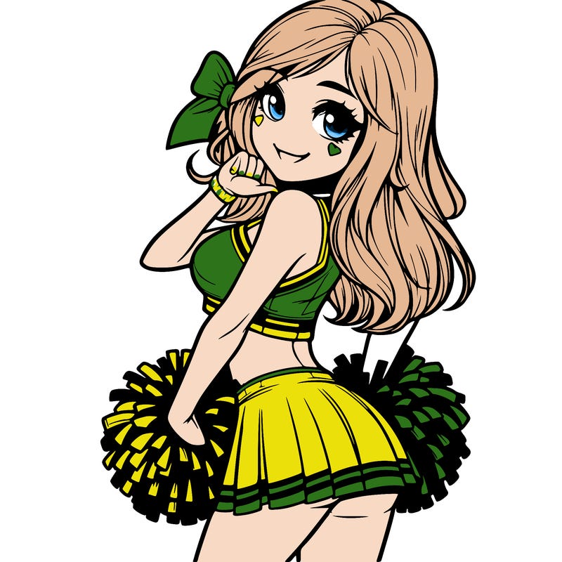 realistic cheerleader