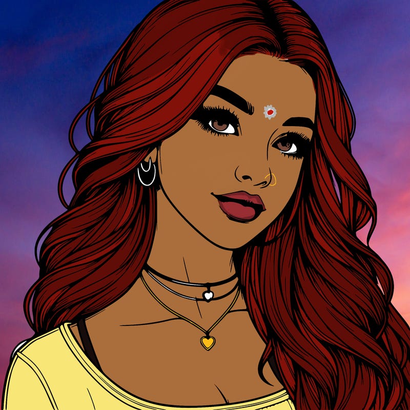 detailed realistic girl