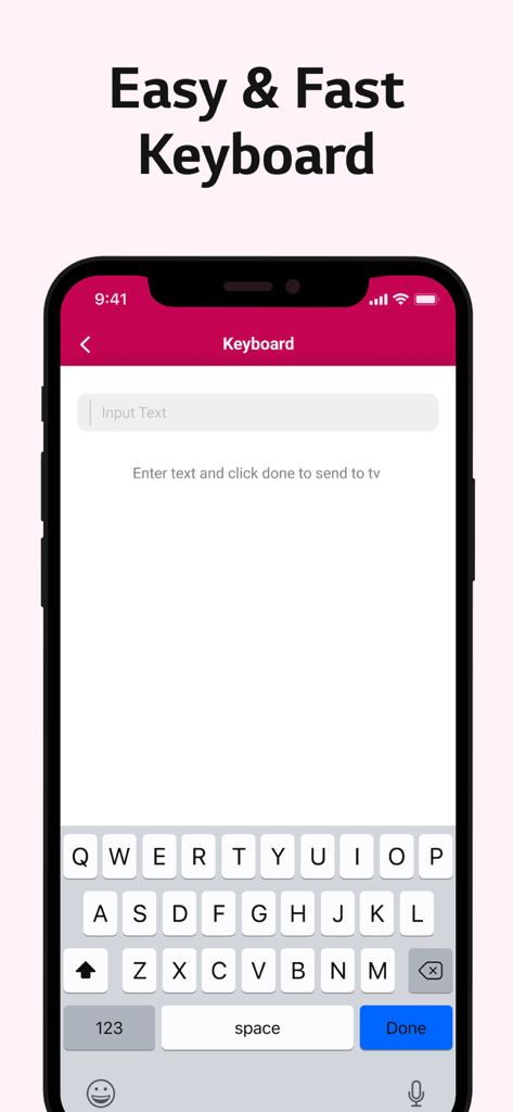 Magic Remote Control WebOS TV - Interfaz de teclado fácil y rápida para la aplicación Magic Remote Control