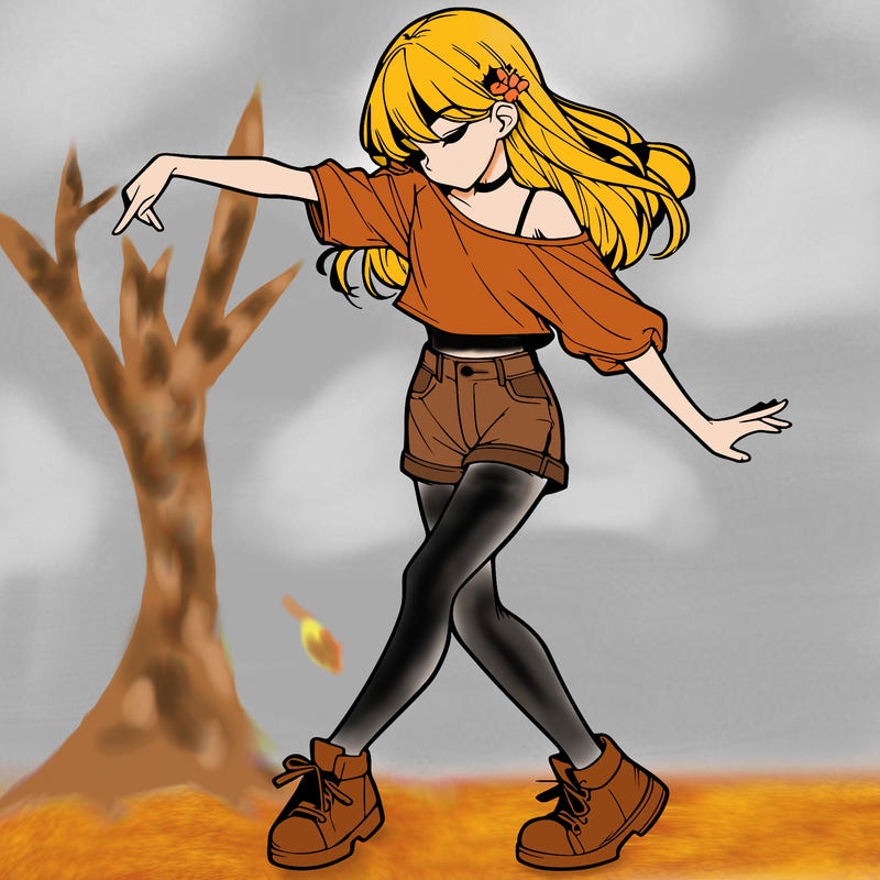 realistic girl danceing