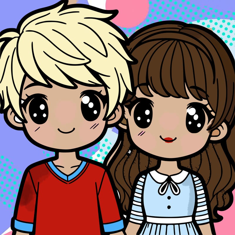 a boy and girl that are best friends