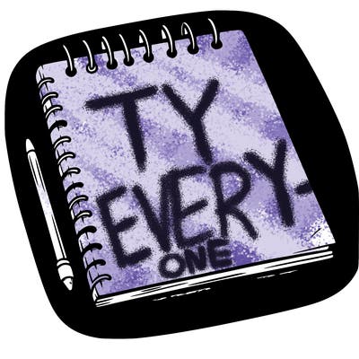 a blank sketch pad