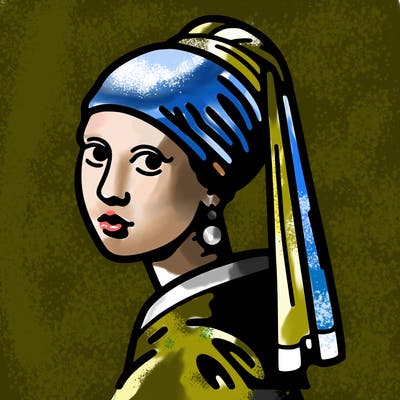 girl with the pearl earring painting