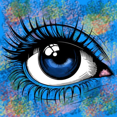 realistic eye