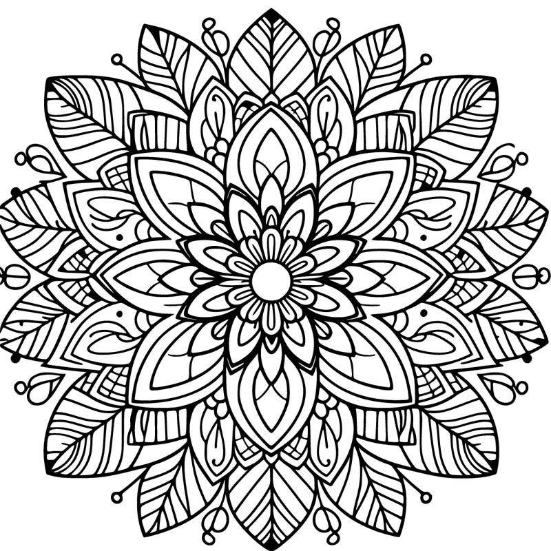 flower mandala