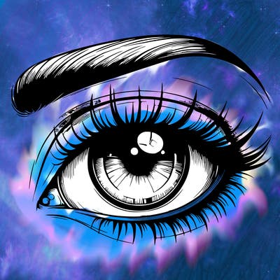 realistic eye
