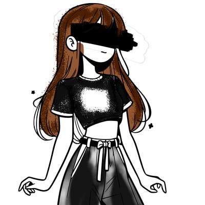 girl in a cute crop top