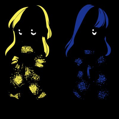 girl in crop top and baggy pants