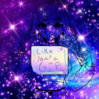 girl holding a blank sign in a long sleeve crop top