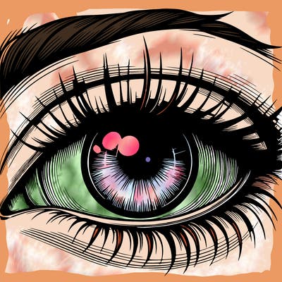 realistic eye