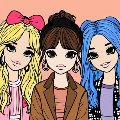 girl best friends realistic