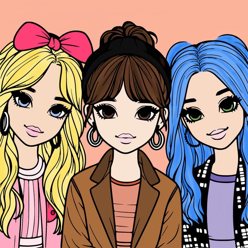 girl best friends realistic