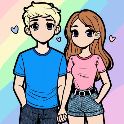 boyfriend and girlfriend