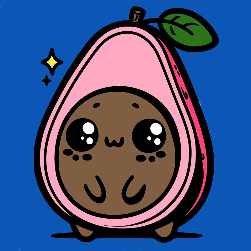 cute avocado