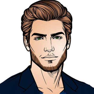 handsome man