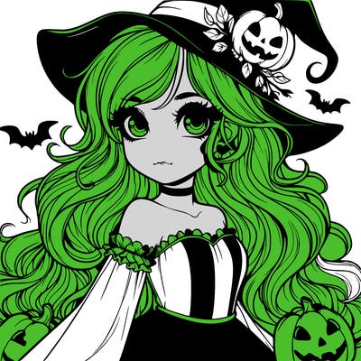 realistic girl halloween