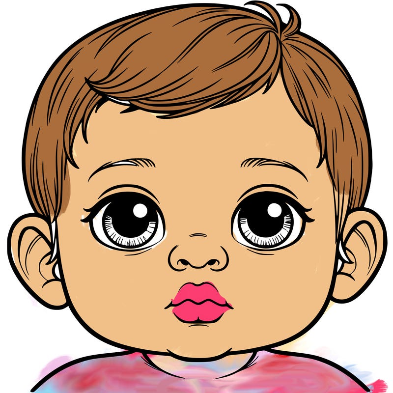 realistic baby